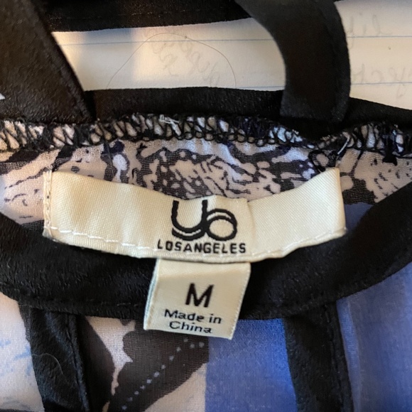 Ya Los Angeles blue/black elevated tank top - Picture 3 of 4